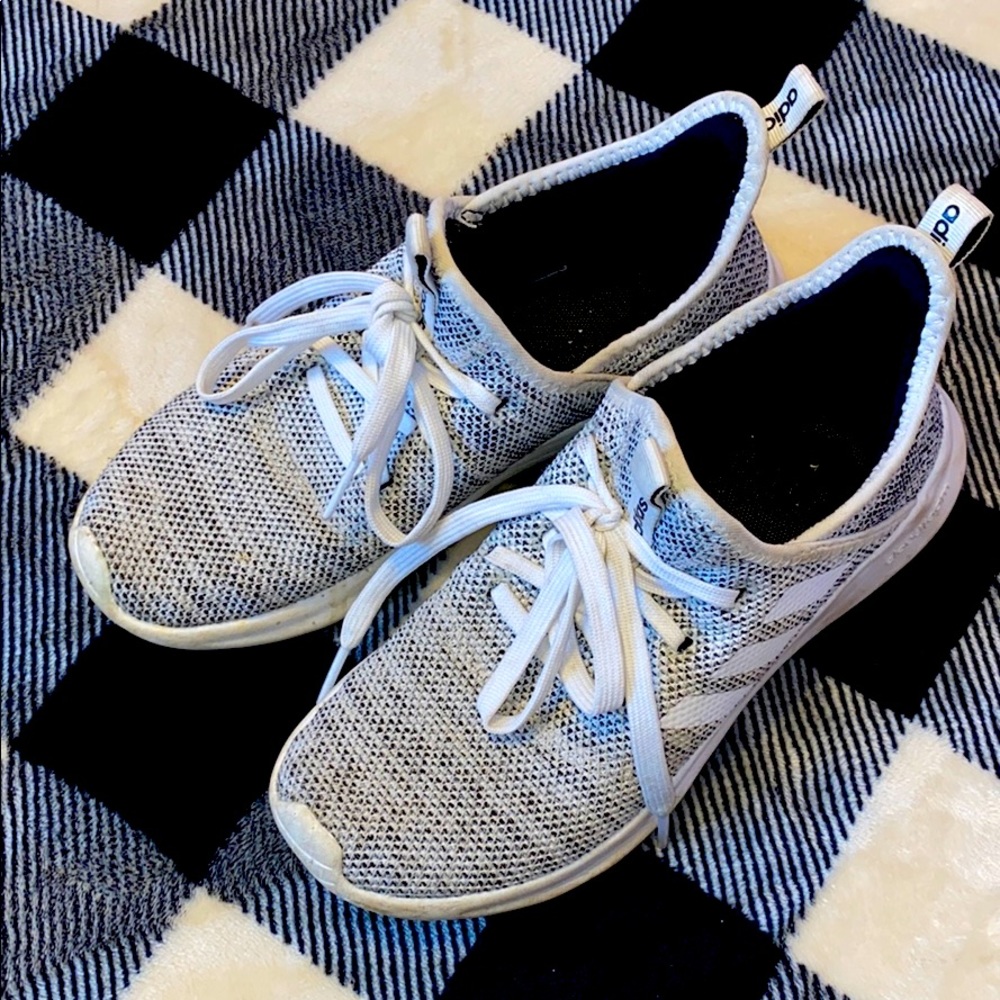 White Adidas Shoes